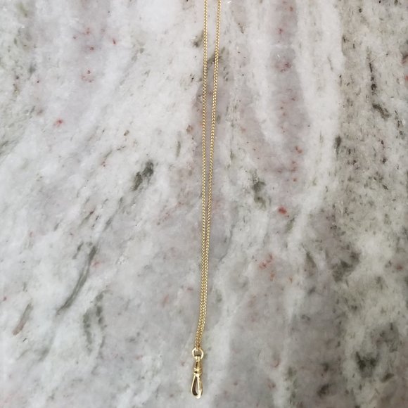 MONICA RICH KOSANN CHANGEABLE INDIVIDUALITY DYO 25"18K GOLD NECKLACE CHAIN HOOK - Picture 7 of 14